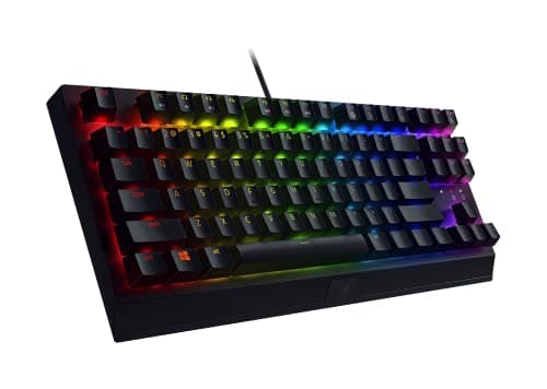 Razer BlackWidow V3 Tenkeyless (Green Switch) - Clavier de jeu compact avec interrupteurs mécaniques (tactiles et cliquables, touches en ABS, éclairage RGB Chroma) Clavier Française - Noir - Image 3