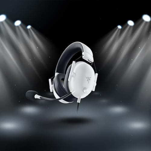 Razer BlackShark V2 X - Multiplatform Esports Gaming Headset (50mm Triforce Speakers, Advanced Passive Noise Cancellation, 7.1 Surround Sound, Cardioid Microphone) White - Image 4