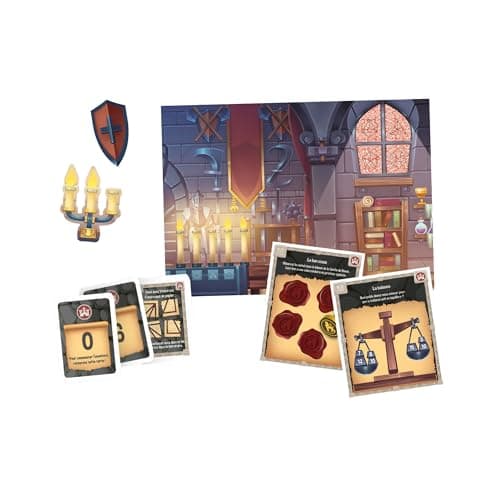 Clementoni | Escape Game Pocket – The Cursed Castle for Kids 8+ | Cooperative Card Game | 1 to 6 Players | 30 Riddles Logic & Observation | Family Activity at Home or Travel - Image 5