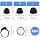 3 Pairs Silicone Eartips for Samsung Galaxy Buds FE SM-R400N with Ear Flights, Compatible with Galaxy Buds FE, S/M/L, - Image 3