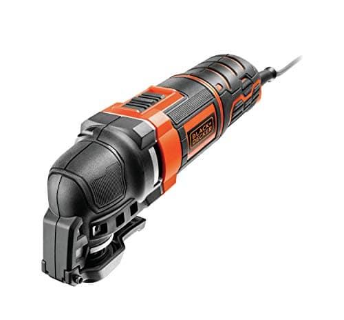 BLACK+DECKER MT300KA-QS 300W Wired Oscillatory Multi-Function Tool - 22,000 Osc/min - 2.8° - Quick and Tool-free Attachment - Comes in a Box with 11 Accessories: Sawing, Sanding and Scraping - Image 4