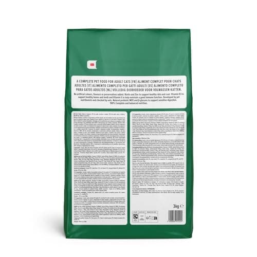 by Amazon - Croquettes complètes pour chats adultes au poulet, dinde et légumes, 3kg, lot de 1 - Image 3