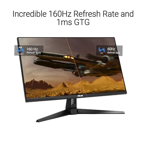 ASUS TUF Gaming VG27UQ1A Gaming Monitor - 27 Inch 4K, HDR, 160Hz, ELMB Sync, Response Time 1ms, 95% DCI-P3, DisplayWidget Center, AMD FreeSync Premium, NVIDIA Compatible - Image 3