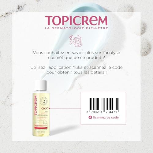 Topicrem - CICA+, Stretch Marks and Scars Concentrated Oil - Attenuated, Helps Prevent, Soothes, Moisturizes 24h - Face and Body Care for Sensitive Skin - Non Greasy, Non Sticky Finish - 100ml - Image 7