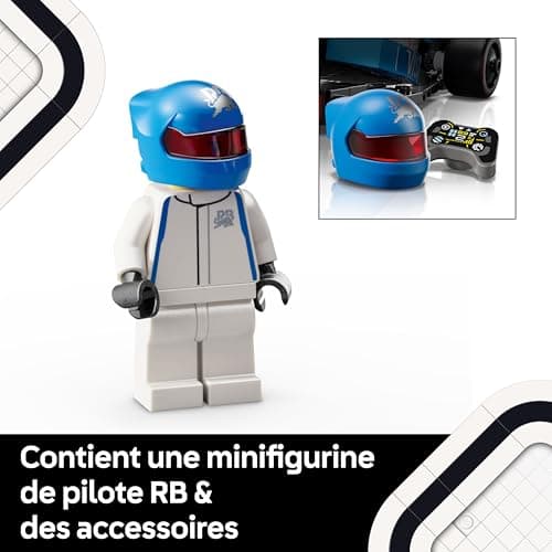 LEGO Speed Champions Voiture F1 Visa Cash App RB VCARB 01 - Maquette à Construire d'un véhicule de Formule 1 - Minifigurine Collector de Pilote de Course - Idée de Cadeau pour Adulte 77246 - Image 7
