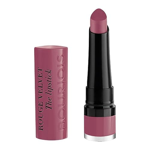 BOURJOIS - Rouge À Lèvres Rouge Velvet The Lipstick 19 Place des Roses - Ultra Pigmenté - Fini Mat Intense - Longue Tenue 24H - Applicateur Précis - Sensation Lèvres Nues - Image 2