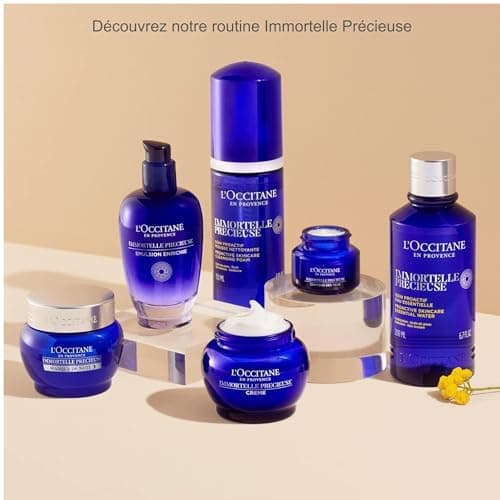 L'OCCITANE - Precious Immortelle Face Cream - 50 ml - First signs of age - Made in France - Image 6