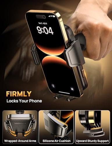 2024 Car CD Phone Holder, Stable Car Phone Holder, CD Slot, Car Mobile Phone Mounts, 360° Rotatable Universal for iPhone Samsung Smartphones - Image 7