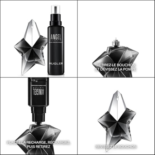 MUGLER - ANGEL FANTASM Refillable Eau De Parfum For Her - Perfume For Women - Gourmand, Amber and Fruity Fragrance - Long-Lasting - Spray Spray - 50 ml - Image 7