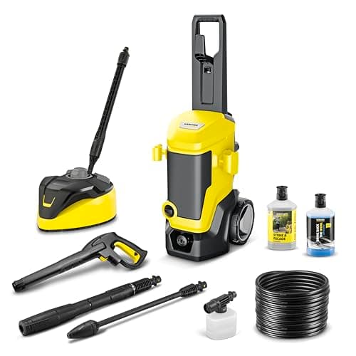 Kärcher K 7 WCM FJ Home pressure washer, max. pressure 180 bar, flow rate: 600 l/h, surface power: 60 m²/h, weight: 17.1 kg, HD gun, Vario Power jet hose, rotabuse and nozzle - Image 2