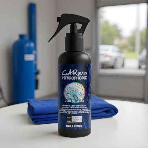Nettoyant Dégraissant Vitres Voiture | 100ml Nettoyant Imperméable Pare-brise Auto - Polish Automobile pour Pneus Meubles Garage Intérieur Extérieur Moto Camion - Image 3