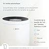 Bosch Air 6000i - Smart air purifier - Covers 125 m² - Effectively filters over 99% of pollutants - Auto/sleep mode (< 25 dB(A)) - CADR: 600 m³/h - Connectivity with display and app - Image 6