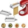 GVODE Pasta Accessory for Kitchenaid, Includes Pasta Sheet Roller, Spaghetti Cutter and Fettuccini Cutter for Pasta Machine for Kitchenaid - Image 2