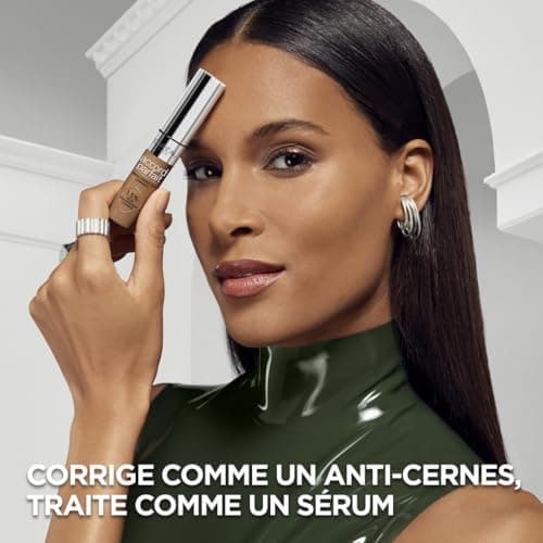 L'Oréal Paris - Luminous Correcting Serum - Corrects dark circles & moisturizes - Formula with Hyaluronic Acid & Caffeine - Perfect Match - Shade: 1N - 12ml - Image 4