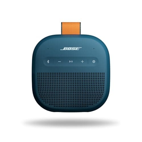 Bose SoundLink Micro (2e gén) Enceinte Portable, Enceinte d’extérieur sans Fil avec Jusqu’à 12h d’autonomie, étanche à l’Eau et étanche à la poussière, Bleu crépuscule - Édition limitée - Image 2