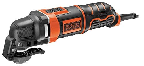 BLACK+DECKER MT300KA-QS 300W Wired Oscillatory Multi-Function Tool - 22,000 Osc/min - 2.8° - Quick and Tool-free Attachment - Comes in a Box with 11 Accessories: Sawing, Sanding and Scraping - Image 3