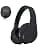 PowerLocus Wireless Foldable Stereo Audio Bluetooth Headphones with Built-in Microphone, Micro SD/TF, FM for iPhone/Wiko/Samsung/iPad/PC (Black) - Image 2