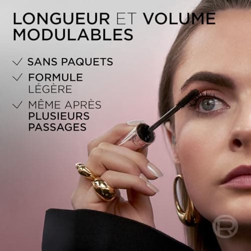 L'Oréal Paris Paradise Big Deal Modular Volume Mascara Light Formula Uniform Application No Pack Black - Image 5