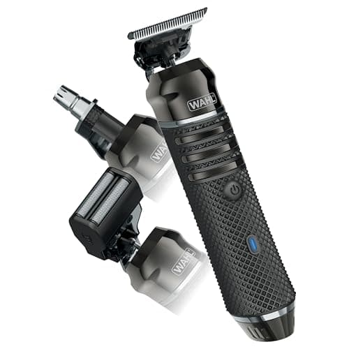 Wahl Pro Series High Visibilty Trimmer, Close Cut Blade, Lithium-Ion, Fully Washable Beard Trimmer, Grooming Kit, Interchangeable Heads, Wireless, Close to Skin Cut - Image 5
