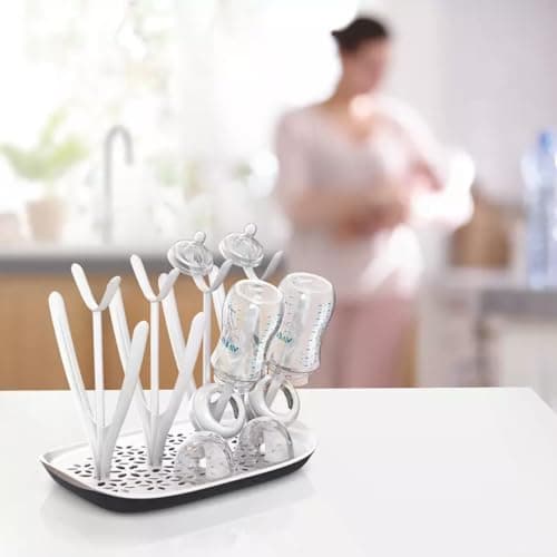 Philips Avent Design Drainer for 8 Bottles Black and White (Model SCF149/00) - Image 4