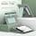 MoKo Universal Case for 6" 6.8" 7" Kindle eReaders Fire Tablet - Kindle/Voyaga/Lenovo/Sony Kindle E-Book E-Reader Tablet, PU Case with Adjustable Stand and Hand Strap, Mint Green - Image 4