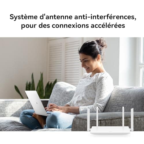 HUAWEI AX2 New AX1500 Dual Band Gigabit Wi-Fi 6 Wireless Router, HomeSec Security, Ideal for Xbox/PS4/Steam and 4K Gaming, Plug and Play, Amazon Exclusive - Image 5