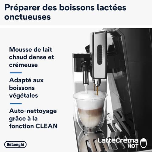 De'Longhi Eletta Evo Coffee Bean Machine ECAM46.860.B, Espresso and Cappuccino Machine, LCD Touch Screen, Black - Image 5