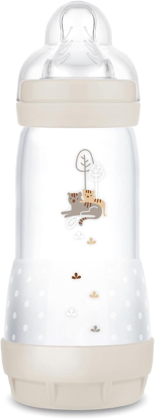 MAM Easy Start/Anti-Colic Bottle - 320 ml - Sand - Flow Teat 3