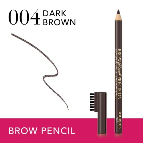 Bourjois Crayon à sourcils - Brow Reveal Précision - Crayon avec brosse intégrée - Sourcils nets et bien dessinés - Application rapide et précise - Fini naturel - 04 Brunette - Image 5