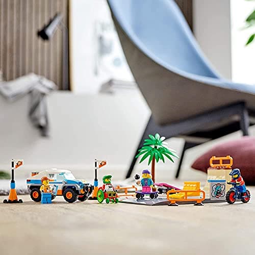 Bonbell LEGO City Skate Park 60290 Building Kit; Cool Building Toy for Kids, New 2021 (195 Pieces) - Image 6
