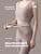 Shrink Body Tape 150cm, Double Sided for Sewing and Tailor, Magnetic Closure - Flexible Metric Tape for Home & Measure Tape (1, Braun, 150cm) - Image 3