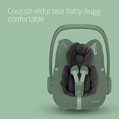 Maxi-Cosi Pebble Pro i-Size, Baby Car Seat, Newborn Baby Car Seat, Newborn to Approximately 12 Months, 45 to 75 cm, Essential Black - Image 6