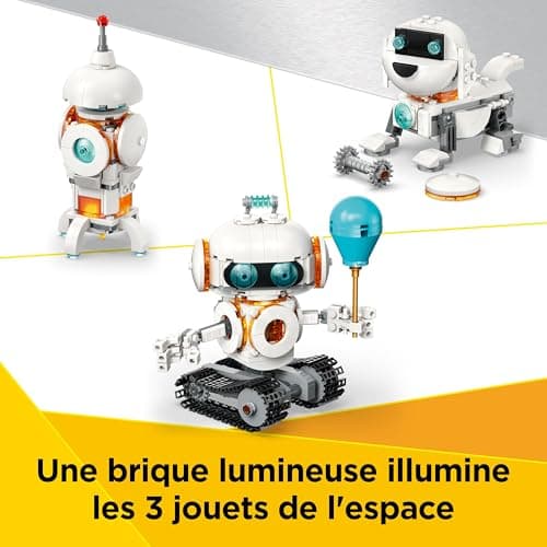 LEGO Creator 3-in-1 Space Robot - Transforms into a Dog or Rocket - Building Game for Girls and Boys on Space Theme - Birthday Gift Idea from 8 Years Old 31164 - Image 5