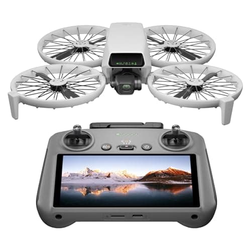 DJI Flip (RC 2 radio control with screen), 4K UHD Follow Me Camera Drone for adults, <249g, 3-axis nacelle, 13km video transmission, Palmar takeoff, 31 min flight time - Image 2