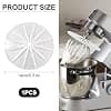 Mixer Splash Guard for KitchenAid, Mixer Head Splash Guard, 5.5 Inch Mixer Blender Blender, Whisk Wiper Scraper for 6 Wire Whisk, Mixing Accessory - Image 4