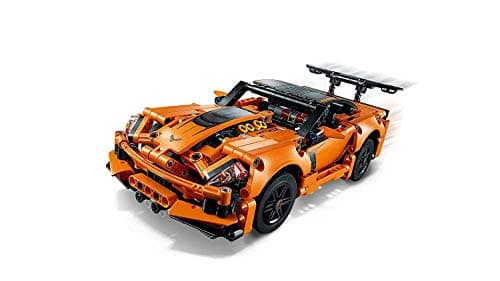 LEGO 42093 Technic Chevrolet Corvette ZR1, 2 in 1 Hot Rod Toy Car Model, Racing Vehicle Collection - Image 4