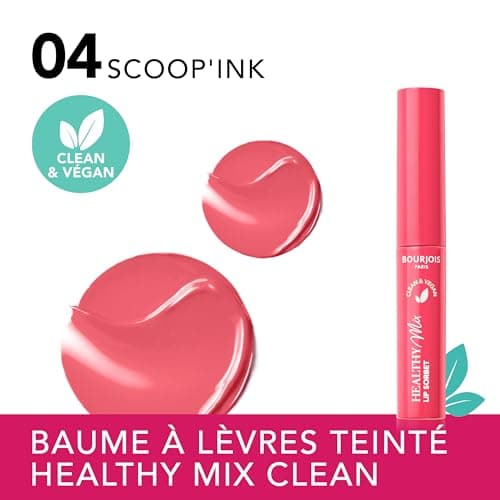 Bourjois - Lip Sorbet - Healthy Mix Clean - 04 Scoop'Ink - Formule Clean & Vegan - Image 4
