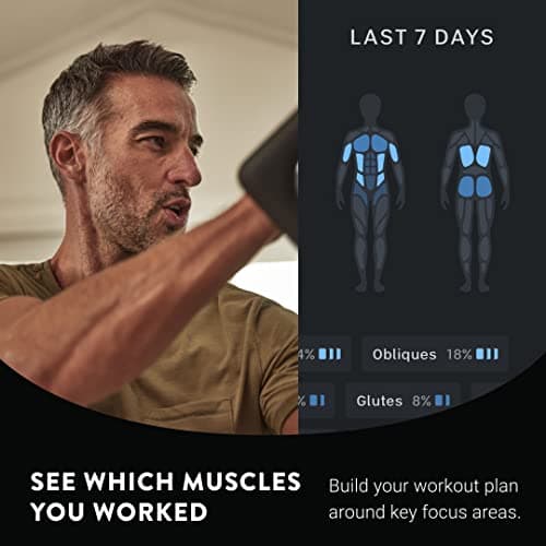 Peloton Guide Appareil d'entraînement de Force avec Technologie de caméra intégrée, Suivi des répétitions et télécommande Portable avec Commande vocale, Noir - Image 9