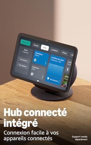 Amazon Echo Show 8 (newest gen), Vibrant HD 8.7" display with spatial audio and Alexa, Graphite - Image 6