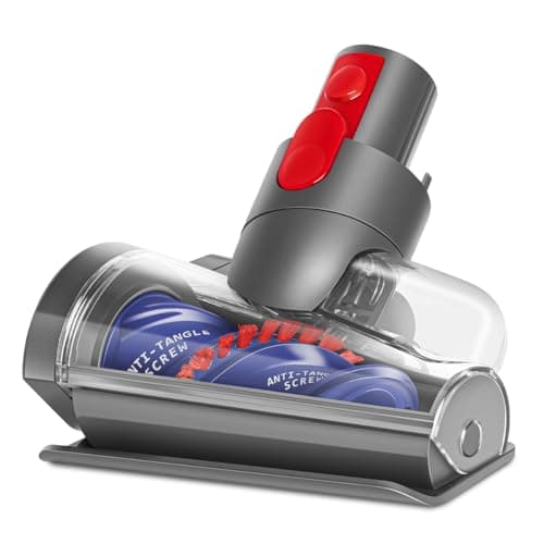 Mini Hair Free Turbine Brush Compatible with Dyson V15 V11 V10 V8 V7 Vacuum Cleaners, Ideal for Cleaning Sofa, Pet Baskets, Mattresses, Stairs - Image 2