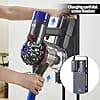 Wall Mount Compatible with Dyson V7/8 Vacuum Cleaner, Plastic Vacuum Cleaner Holder Accessory Charging Stand (32x10cm) - Image 5