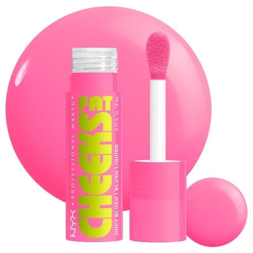 NYX Professional Makeup - Illuminating Liquid Blush - Plump and Coloured Cheeks - Vegan Formula - 24H Hydration - 12H Hold - Fat Cheeks Blush - Shade: Dragon Fruit Drip - Image 3