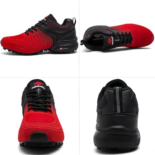 Trail Shoes Men's Running Shoes Men's Hiking Shoes Trekking Outdoor Trainers Non-Slip Breathable Lightweight Walking Shoes - Image 6