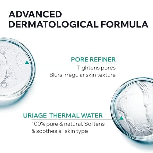 Uriage Hyseac Mat Gel-Crème Matifiant - Réduit la Brillance de la Peau, Absorbe l'Excès de Sébum, Resserre les Pores - Base de Maquillage et Hydratant - Peaux Mixtes à Grasses - Léger et Frais - 40ml - Image 5