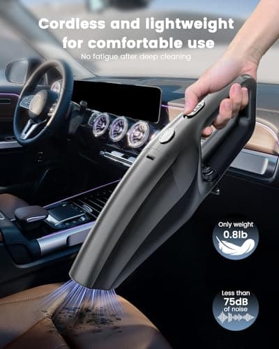Handstaubsauger Akku, Kabellose HandstaubsaugerFür Auto Zuhause Tierhaare Wohnmobil - Image 4