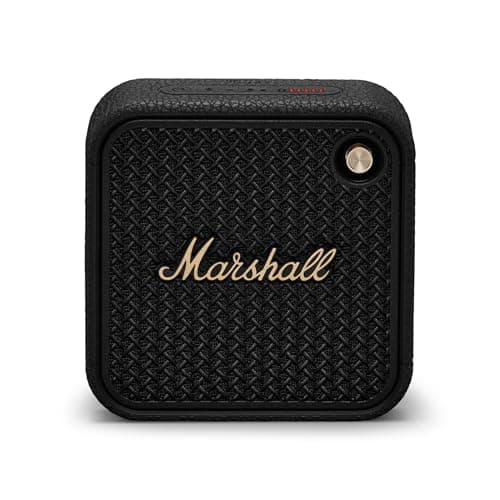 Marshall Willen II Haut-parleurs Bluetooth sans Fil 17 Heures de Lecture IP67 étanche Charge Rapide - Noir et Laiton - Image 3