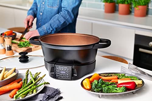 Russell Hobbs Electric Slow Cooker [8 in 1 Versatile] Good to Go (Roast, Slow Cook, Steam, Vacuum, Boil, Rice Cooker, 6.5L, Energy Saving, Removable Control) 28270-56 - Image 3