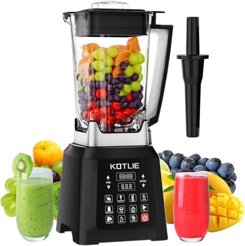KOTLIE NY-8088EJA Blender grand récipient 2 L, 7 fonctions alimentaires, avec fonction auto-nettoyante (sans chauffage) - Image 2