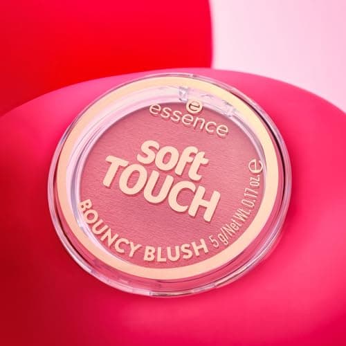 essence soft TOUCH BOUNCY BLUSH 10 antique bloom, blush cream-to-powder, teinte bois de rose vintage au caractère nude, fini mat, texture soin, 5g - Image 7