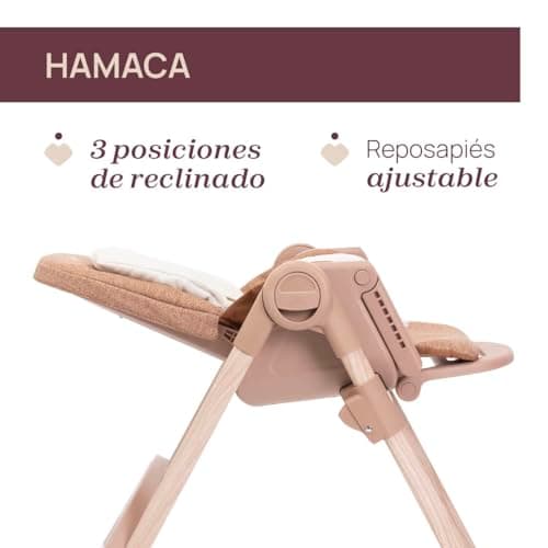 Chicco Polly Armonia Baby Highchair, Evolutionary for Children from 0 Months to 40 kg, 9 Levels of Height, 3 Tilt Positions, Adjustable Footrest, Compact Folding, 4 Wheels, Red - Image 7